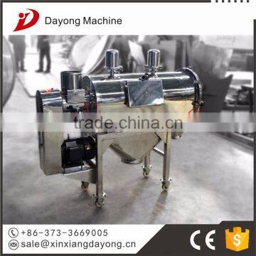 Air flow sieve for resin powder