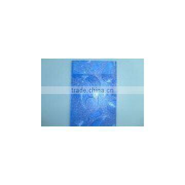 3-8mm Blue Mayflower Patterned Glass