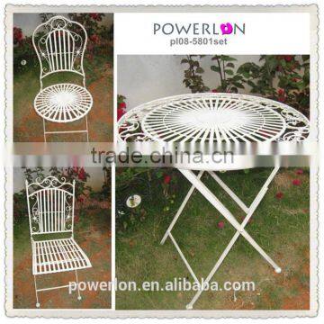 Retro Countryside Antirust Patio Table Set PL08-5087 photo-6