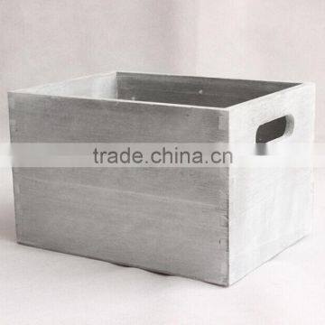 Unique Painted Storage Fruits/vegetable Storage Wooden Box / Wooden Crate for Home, Shop, Market photo-4