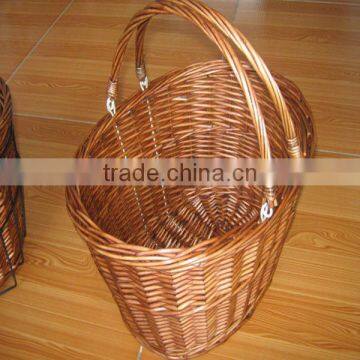 High Quality Exquisite Cheap Wicker Shopping Basket With Lid