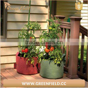 Garden Decorative Cheap Colorful Stackable Fabric Flower Pots photo-2