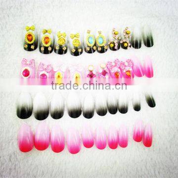 high quality bridal nail art designs false nail art fancy wedding nail art