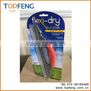 Silicone Water Wiper Scraper Blade Squeegee Car Vehicle Windshield Window Washing Cleaning photo-2