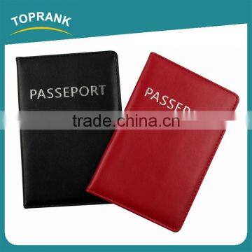 Toprank Fashion Design Popular Custom Personalized PU Passport Holder Travel Passport Wallet Card Holder photo-2