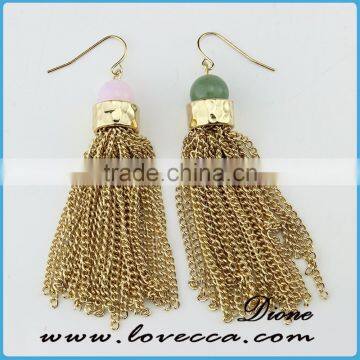 New Factory Direct Natural Stone Gemstone Turquoise Earring photo-5