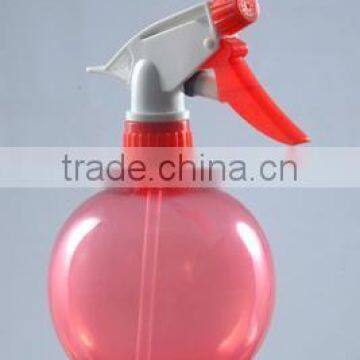 350ml plastic transparent color circle style water sprayer