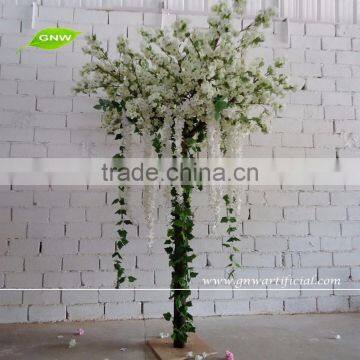 GNW BLS1605006 New 9ft Wedding Decorative Trees Silk Cherry Blossom With Fiberglass Stand photo-3