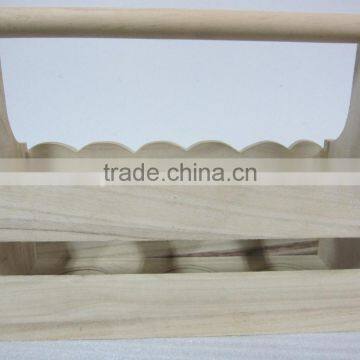 Wood Wine Box Can Hold 3 Bottles/customized Wholesale Wooden Wine Box photo-2