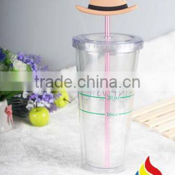 Hot Sale Double Wall Plastic Acrylic Tumbler 24oz photo-4