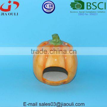 Halloween Decorations Ceramic Pumpkin Candle Holder, Candle Lantern photo-4