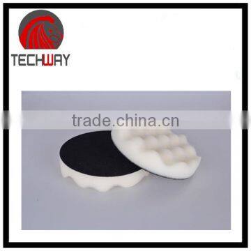 Flat Waffle Foam Pad for Car Cutting ,polishing, Waxing photo-2