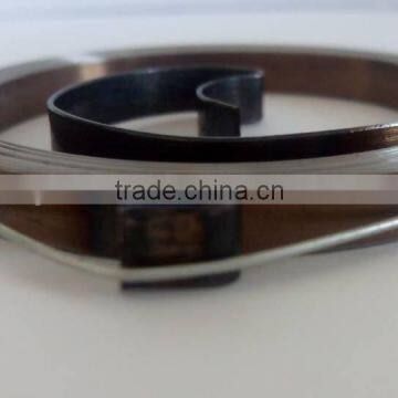Flat metal torsion volute springs , GX160 coil springs , generator spare parts