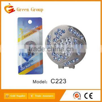 Multicolored Round Golf Cap Clip for Promotion 2016 photo-6