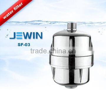 Chrome color shower water filter