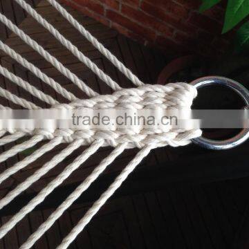 Red and Tan Stripe 12FT Rope Hammock Combo With Stand, Pad and Pillow photo-6