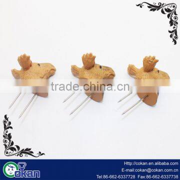 New Style Squirrel and Deer Corn Holder/BBQ Corn Fork/Corn Skewer photo-3
