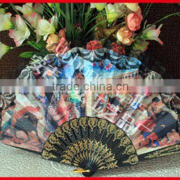 Business Gift New Spanish Plastic Fan