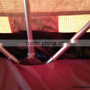4x4 Family Roof Tent Alu Ladder for Roof Tent With Change Shelter photo-4
