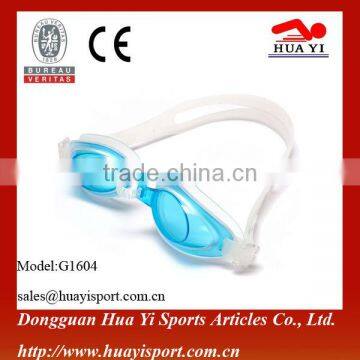 New fashionable kids professional adjustable flexible frame swimming goggle