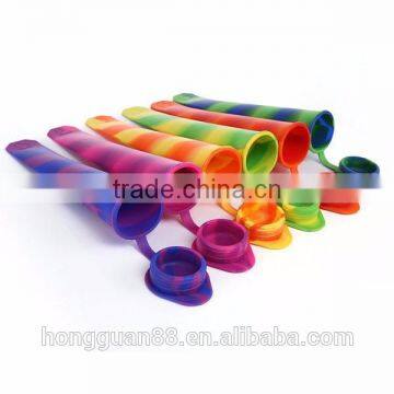 LFGB approved BPA free silicone popsicle molds, silicone ice pop molds