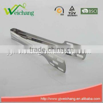 WCV61 Premium Utility Whole Stainless Steel Food Tongs Salad Tongs With Net Low Price photo-2