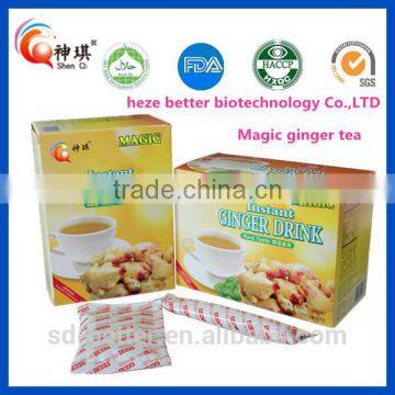 HACCP certification Flavor tea , slim tea , instant honey honey ginger tea price