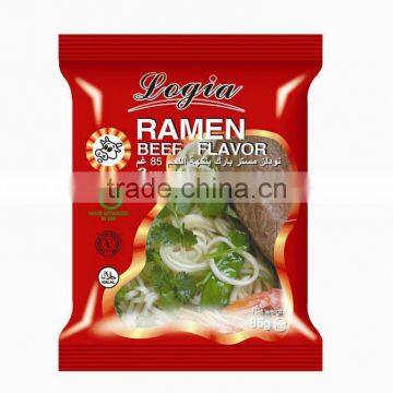 Instant beef noodle
