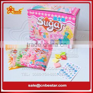 Mix Fruit Sugus Candy With Nail Sticker