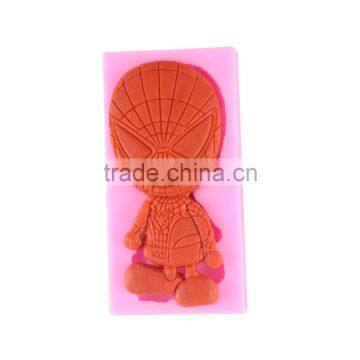 Spider Man Silicone Cake Mould Cake Decorating Handmade Soap Mold DIY Baking Tool 1688 Agent photo-3