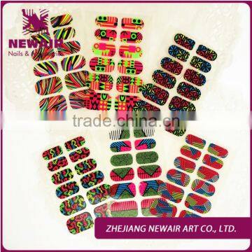 Night Glow Nails Sticker in the Dark Print Sticker Glow in Dark Nail Sticker photo-2