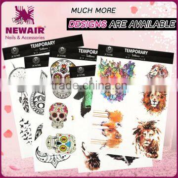 New Air Design Non-toxic Hand Skin Tattoo Sticker Temporary Tattoo Designs photo-5