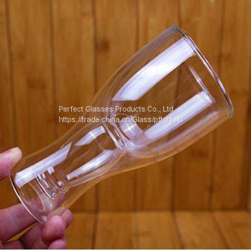 Handmade Glass Mug Customized Double Wall Beer Mugs photo-2