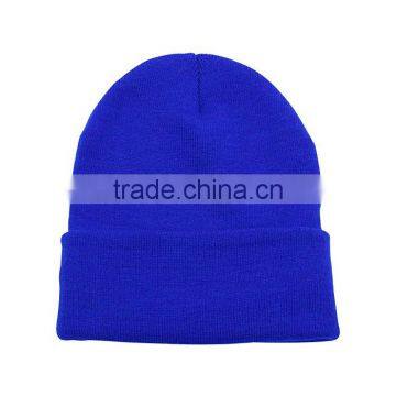 Wholesale OEM Custom 100% Acrylic Cheap Knitted Beanie Hats