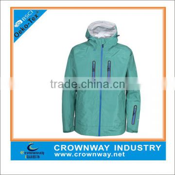 Mens hooded lightweight windbreaker jacket 100% polyester