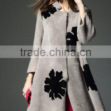 2016 German Style High Quality Windproof Womens Wool Coat photo-3