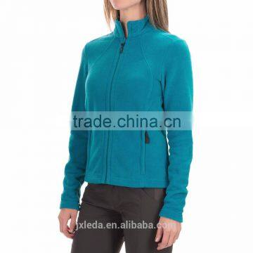 Cheap custom women polar fleece jacket, outdoor sports warm soft shell jacket wholesale OEM