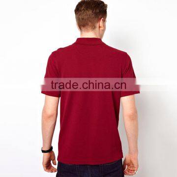 Wholesale Red Polo Shirt Cheap Mens High Quality Polo Shirt PS0117A photo-2