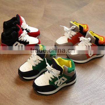 Zm35639a Wholesale Casual Leather Shoes Spring Fancy Kids Shoes