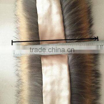 BBG-H-4 OEM/Custom Made Fur Hood/ Collar Raccoon Real Fur Trim photo-4