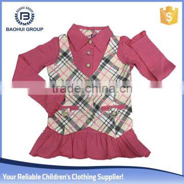 children's clothing factory girl models t-shirts clothing overseas long sleeve lot of clothing new