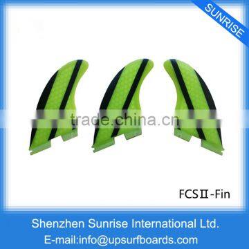FCS II G5 Fins Orange Honeycomb Fiber Fin FCS 2 Fins in Surfing photo-4