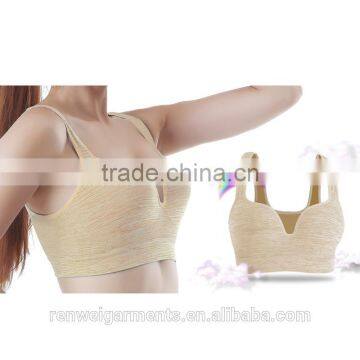 Seamless Underwear Wire Free Sports Bra Vest photo-5