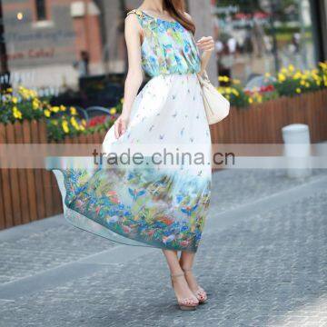 Fashion High Quality Animal Printed One-piece Dress photo-2