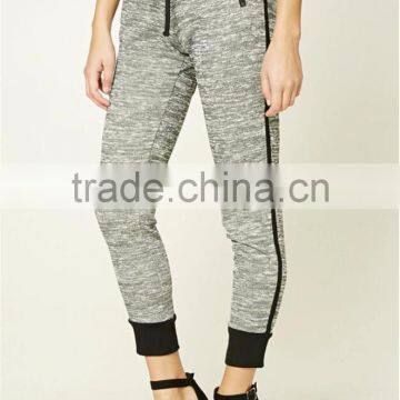 New Design High Quality Custom Spring Fashion Plain Dyed Narrow Bottom Pants photo-3