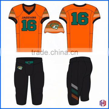 sublimation custom design american football uniforms/ High Quality Custom Made American