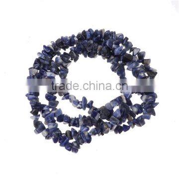 Stone Gemstone Loose Beads Irregular Blue photo-3
