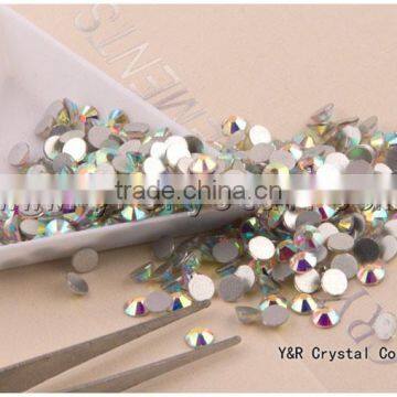 China Best Quality Flat Back Crystal Non Hot Fix AB Rhinestone photo-5