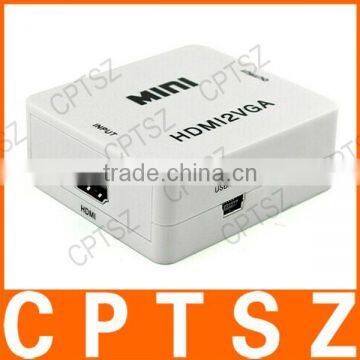 HDMI to Component Video Mini Hdmi to Vga With Audio Converter