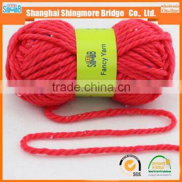 China Yarn Supplier Cheap Wholesale Good Quality Speckle Yarn for Your Sparkling Life photo-4